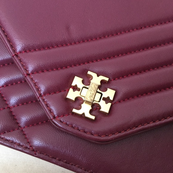 Kira Quilted Crossbody Bag, Red Agate - Picture 5 of 8